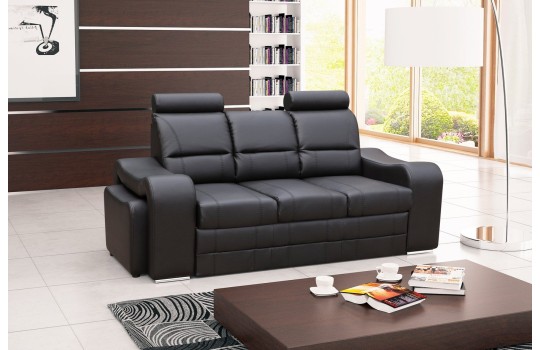 Sofa Marcel w kolorze czarnym