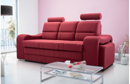 Sofa Marcel w kolorze czerwonym
