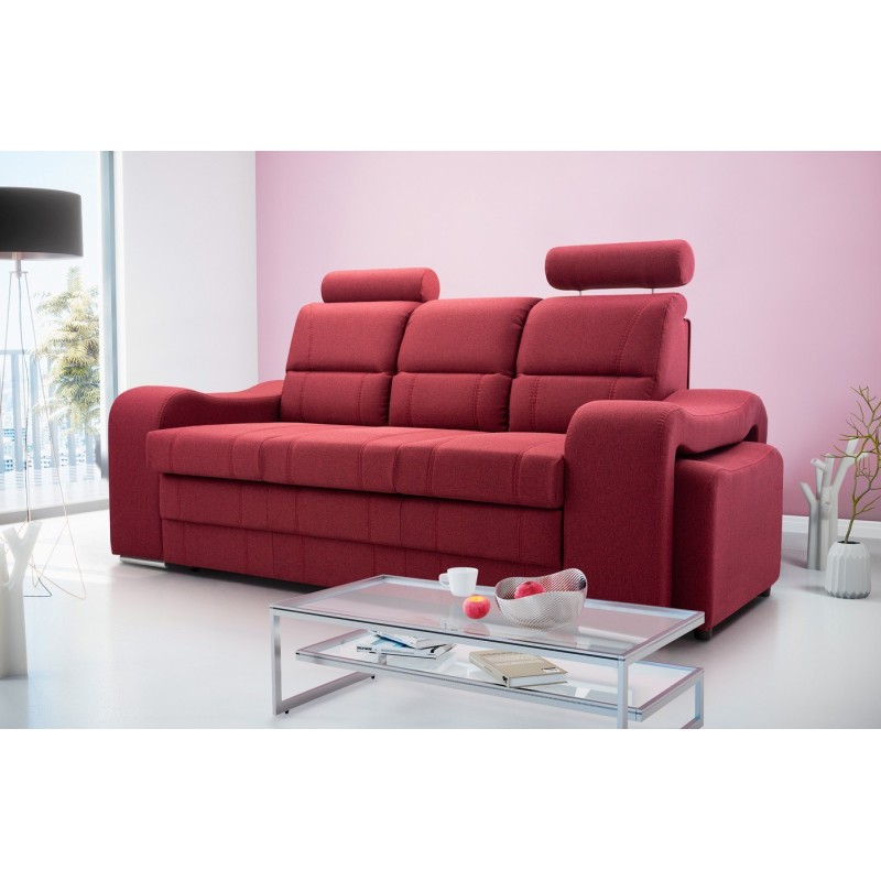Sofa Marcel w kolorze czerwonym