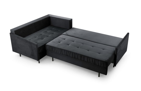 Narożnik Alero po rozłożeniu funkcji spania