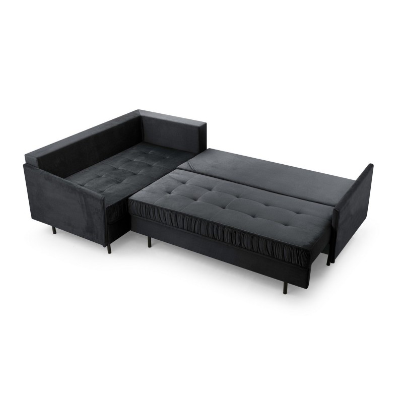 Narożnik Alero po rozłożeniu funkcji spania