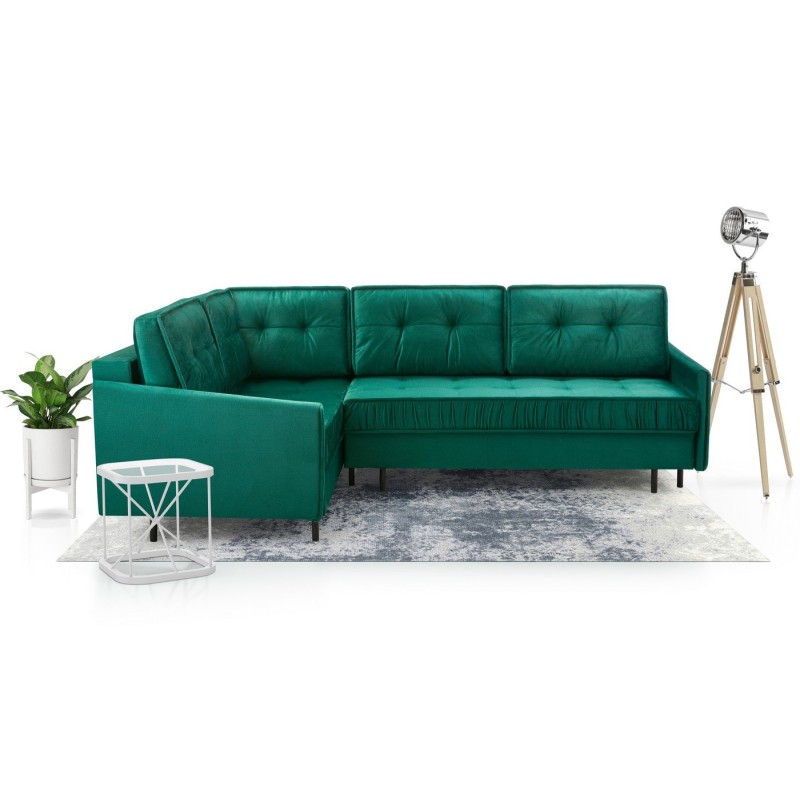 Narożnik Alero w kolorze zielonym