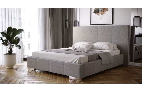 Tapicerowane łóżko Caps