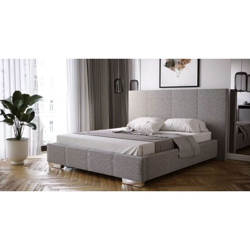 Tapicerowane łóżko Caps