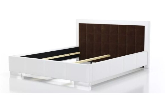 łóżko dwukolorowe 