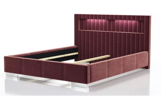 łóżko tapicerowane bez pojemnika 