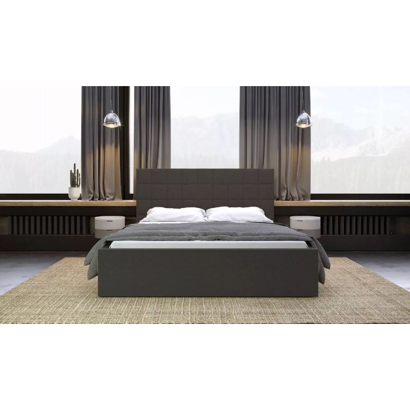 Tapicerowane łóżko Hamper 