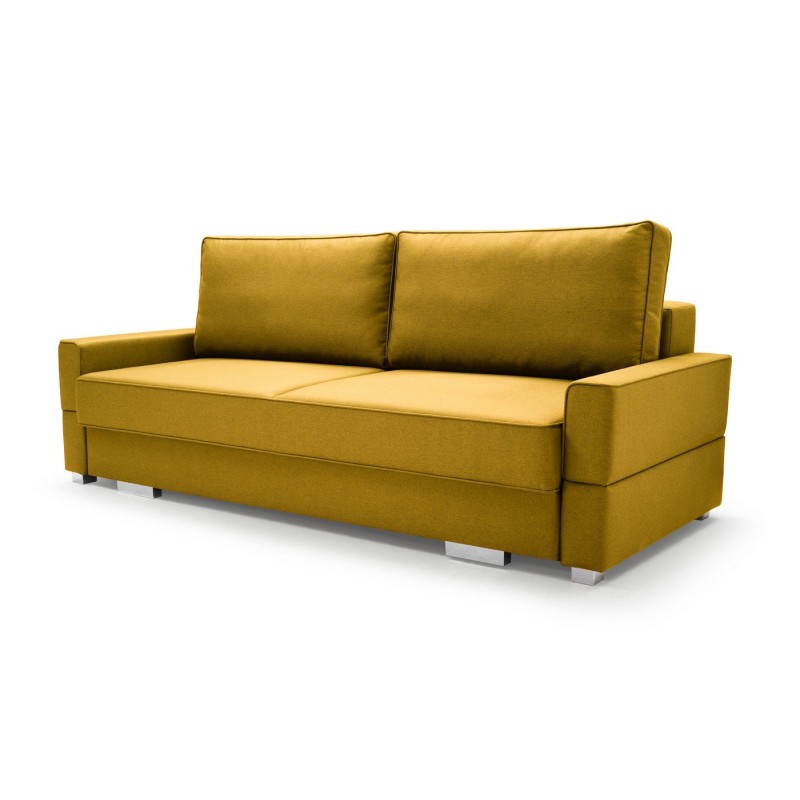 Żółta sofa Cypis