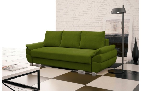 Zielona sofa Leknes
