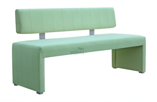 Zielona nowoczesna ławka Nefron 