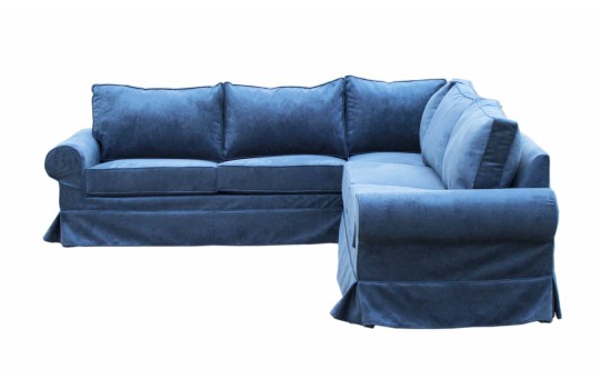 Niebieski narożnik Brylant 250x250 cm