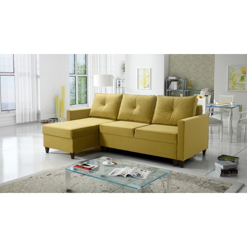 narożnik w oliwkowym kolorze