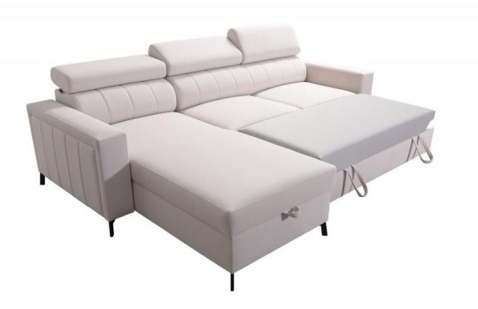 narożnik z wygodną funkcją spania 