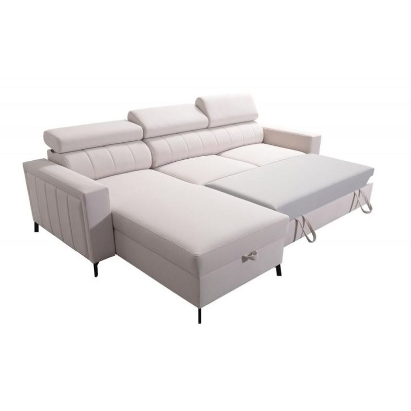 narożnik z wygodną funkcją spania 