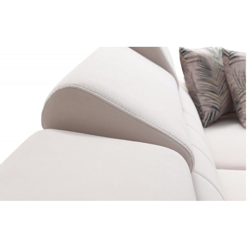 narożnik z regulowanymi zagłówkami 