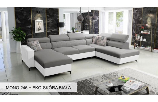 Narożnik Hestia w dwóch kolorach 