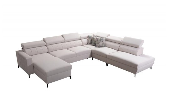 Duży narożnik z funkcją spania 