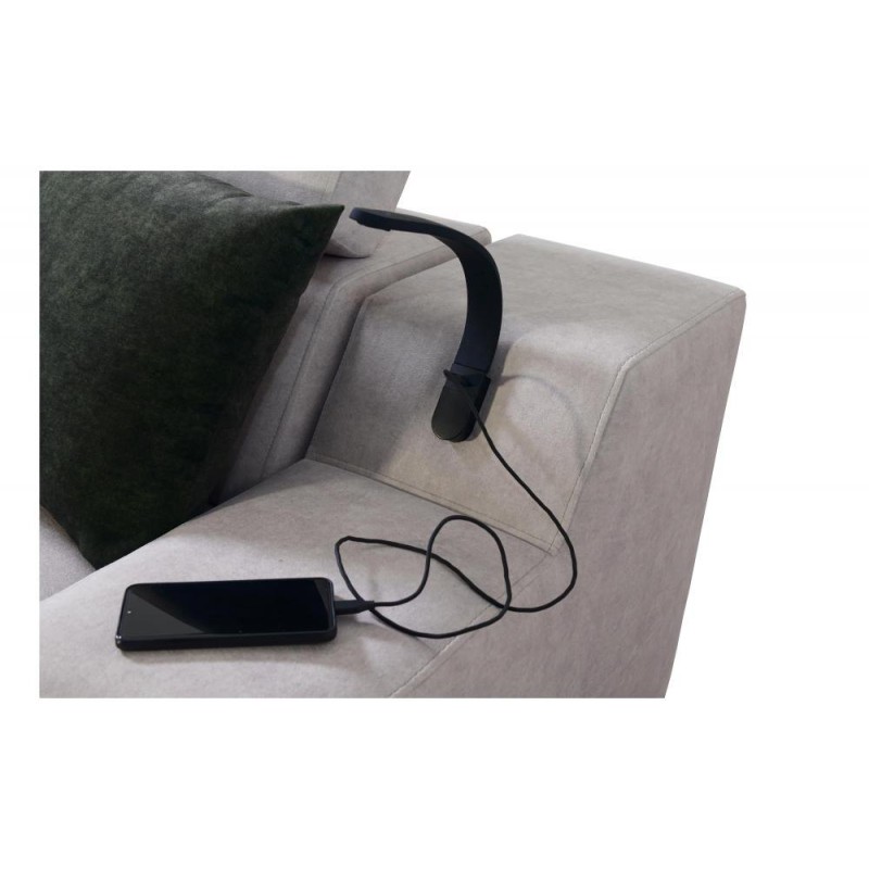 lampka do czytania z ładowarką 