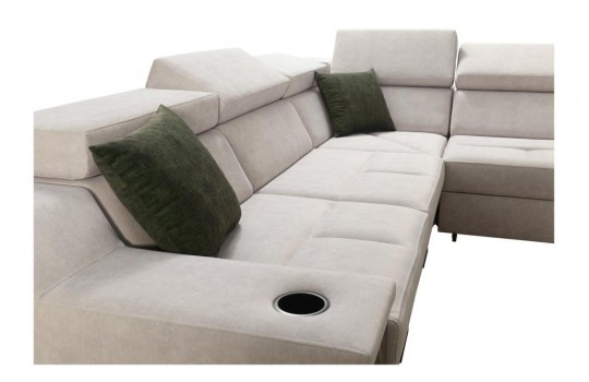 narożnik z otworem na kubek