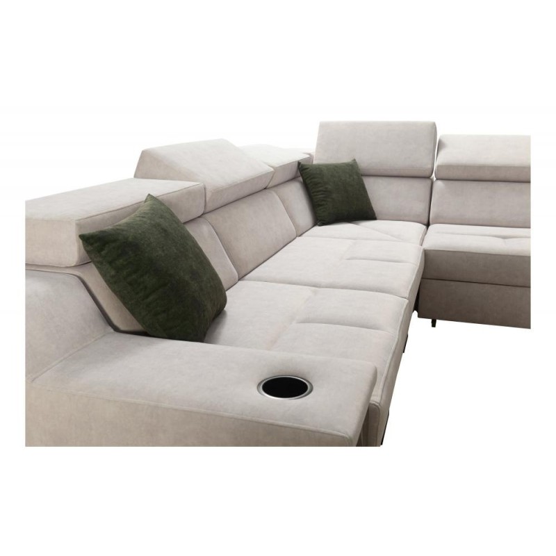 narożnik z otworem na kubek