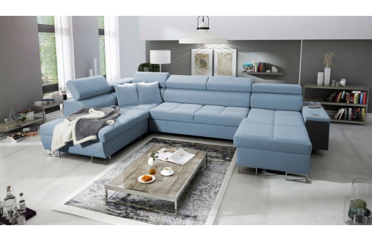 Narożnik Temida VI 183xx360x221cm - z barkiem 