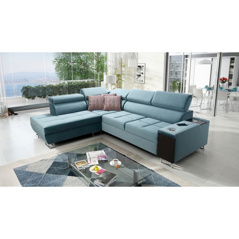 Narożnik Temida VI 183xx360x221cm - z barkiem 