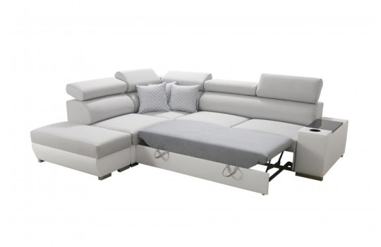 Narożnik z funkcjonalnym spaniem 