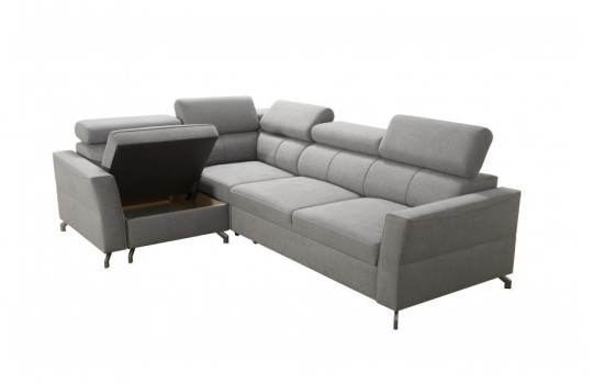 Sofa z pojemnikiem pod siedziskiem 