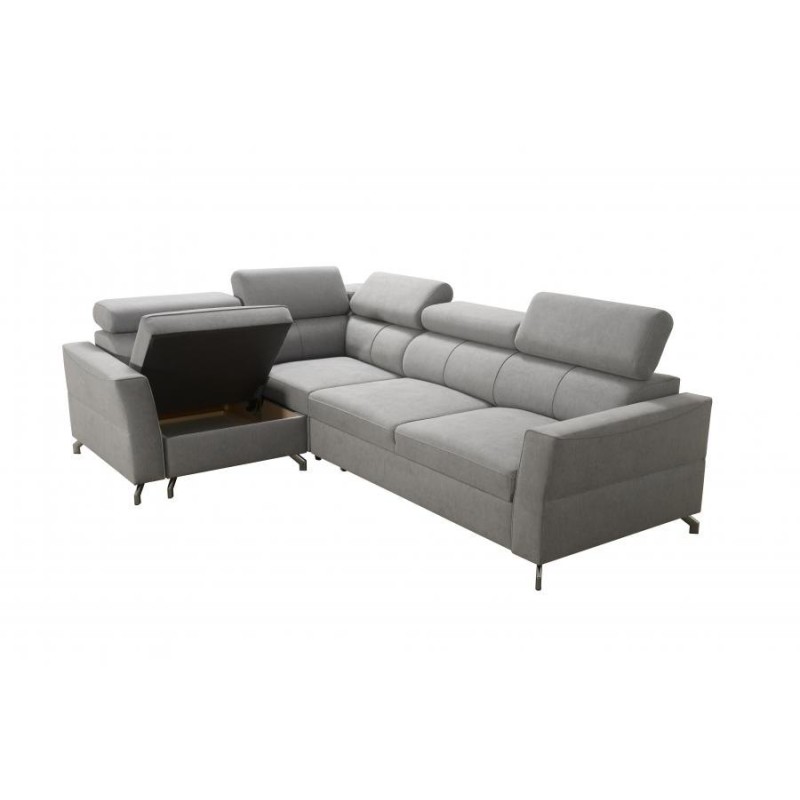 Sofa z pojemnikiem pod siedziskiem 