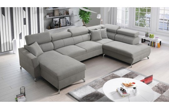 Sofa w kolorze szarym 