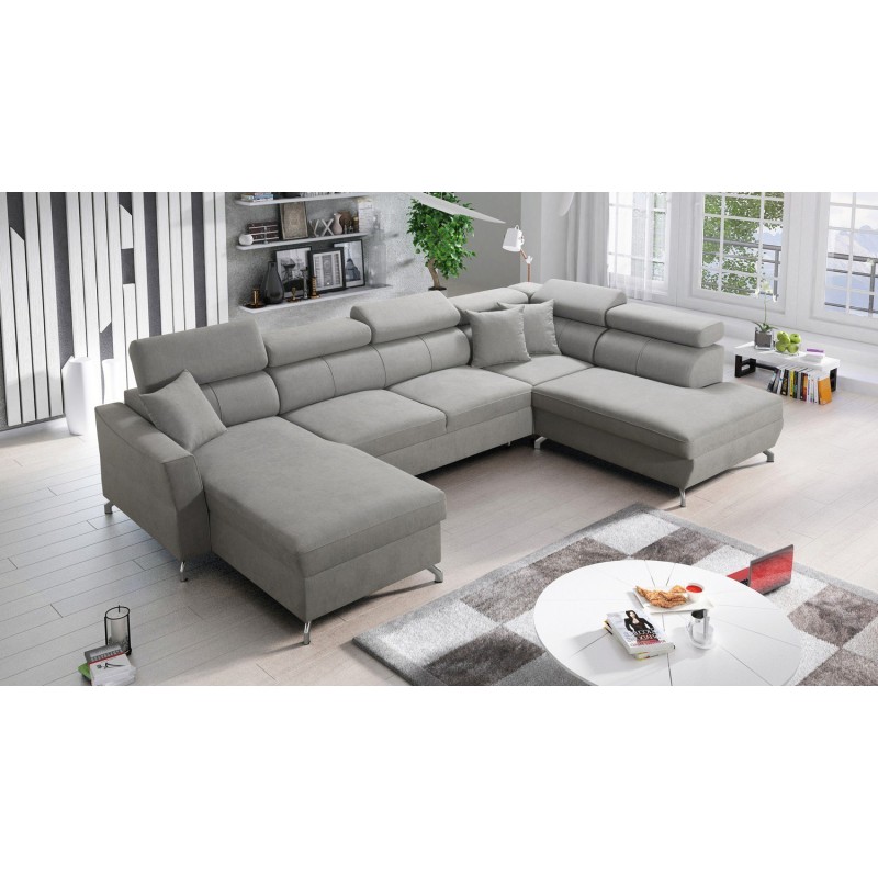 Sofa w kolorze szarym 