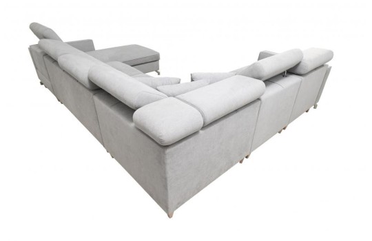 Narożnik z plecami tapicerowanymi 