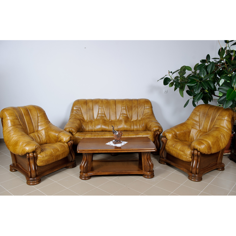 Meble ze skóry naturalnej Messi