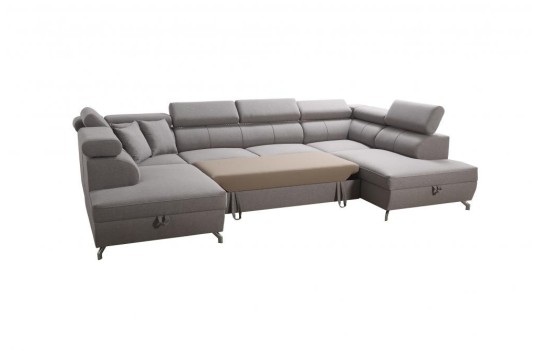 Narożnik z wysuwaną funkcją spania 