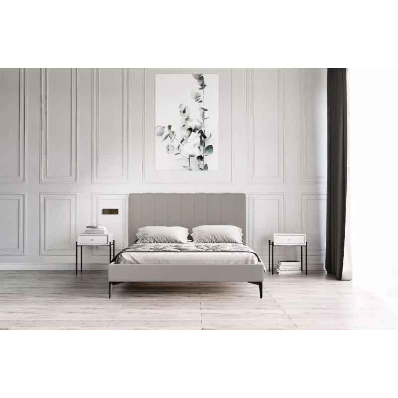 łóżko rafael szare 