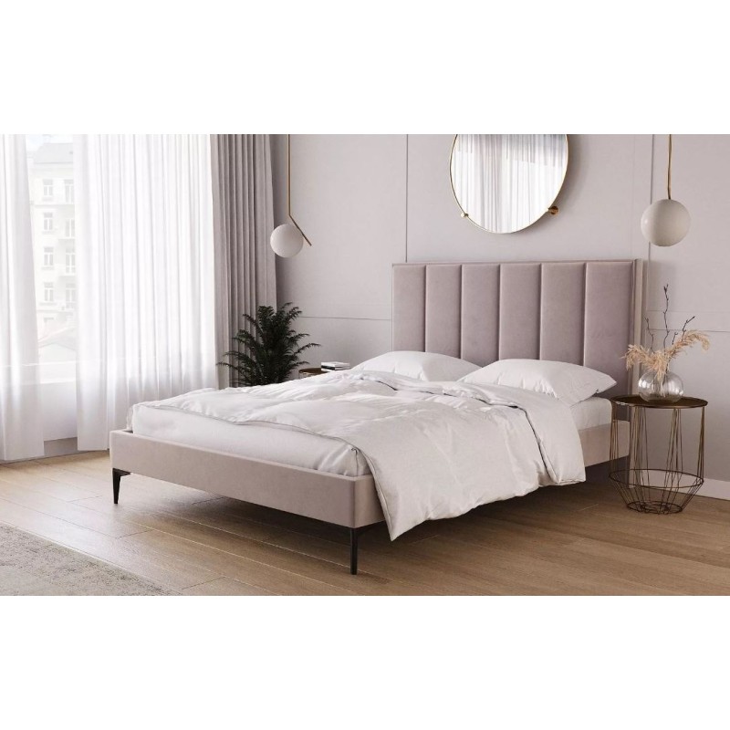 Eleganckie łóżko do subtelnej sypialni 