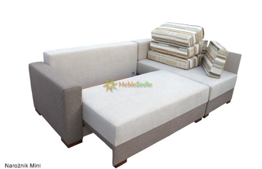 Kanapa narożna na wymiar - Mini