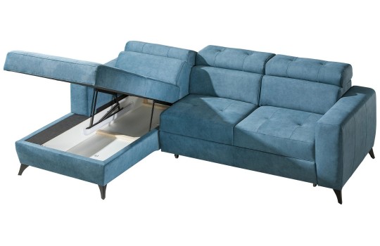 Narożnik Berni z podnoszonym pojemnikiem 