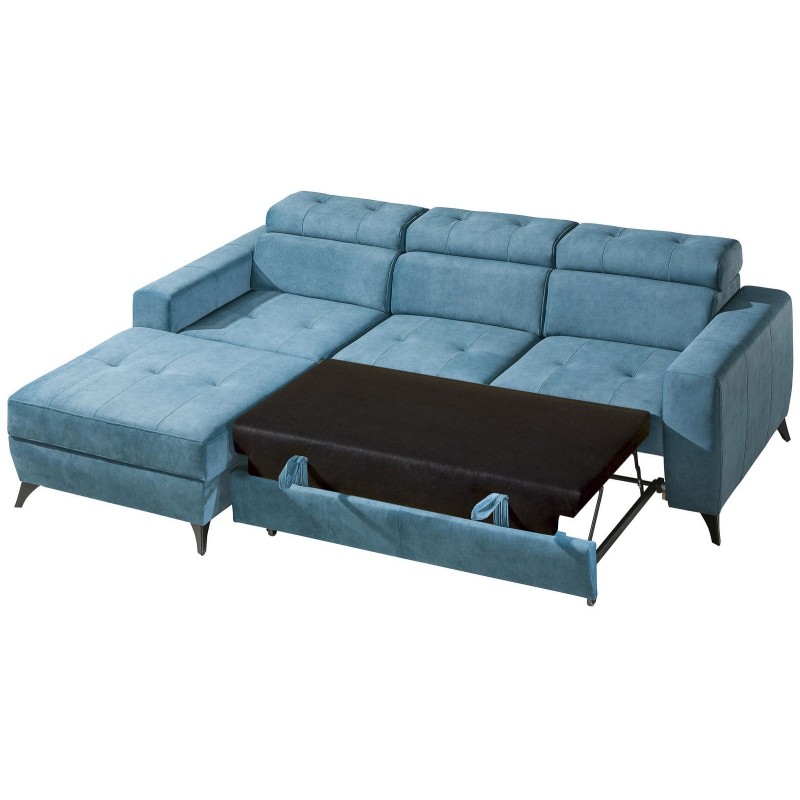 Narożnik Berni z wygodną funkcją spania 