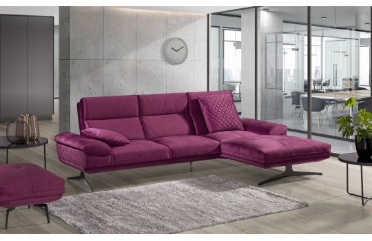 Narożnik Galaxy w kolorze fuksji