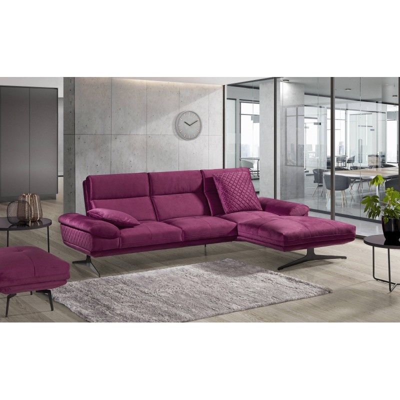 Narożnik Galaxy w kolorze fuksji