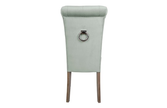 Krzesło Vincent z ozdobą na plecach 