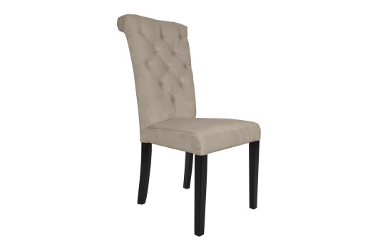 Krzesło Vincent z czarnymi nóżkami 