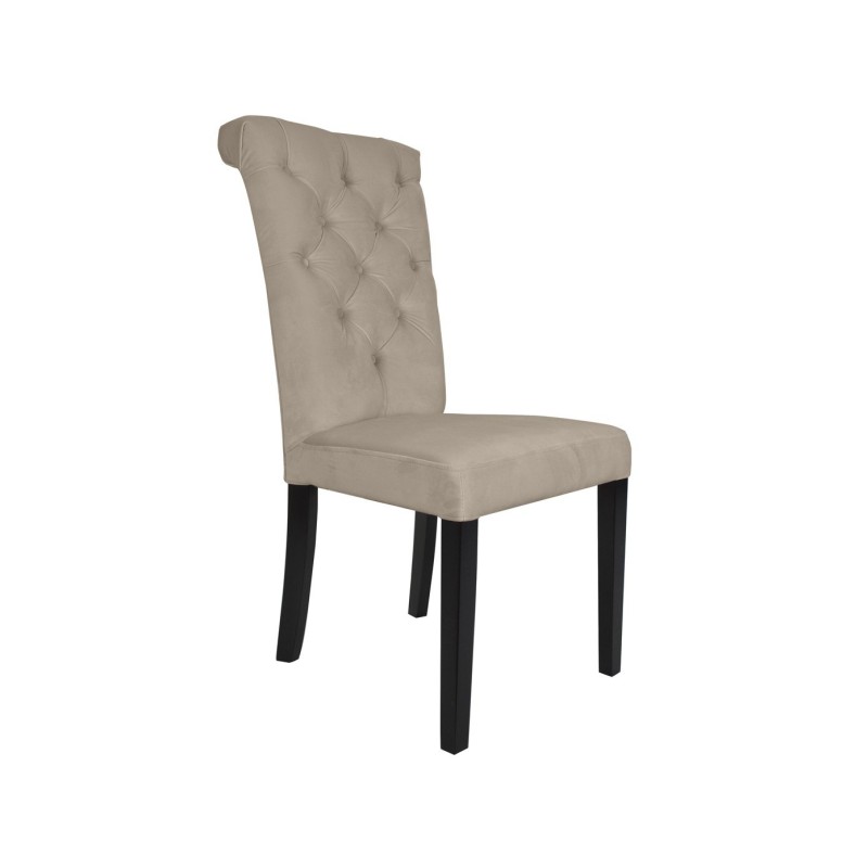 Krzesło Vincent z czarnymi nóżkami 