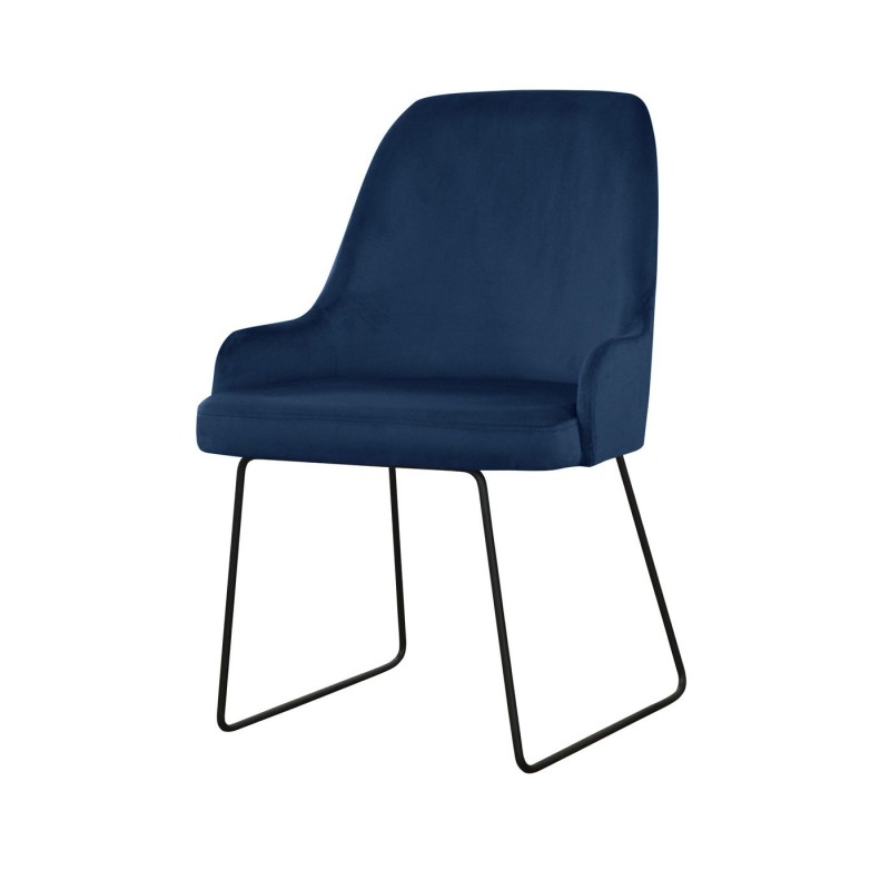 Krzesło granatowe nowoczesny 