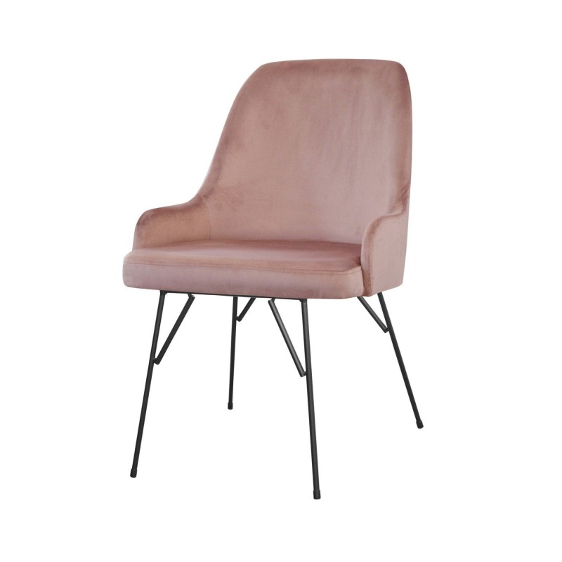 Krzesło różowe nowoczesne 