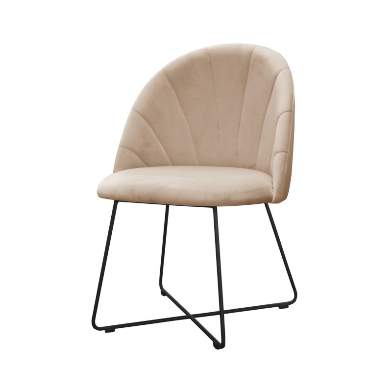 Krzesło Olena w jasnym beżu