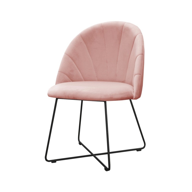 Krzesło Olena pudrowy róż