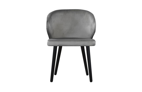 Welurowe krzesło do jadalni 