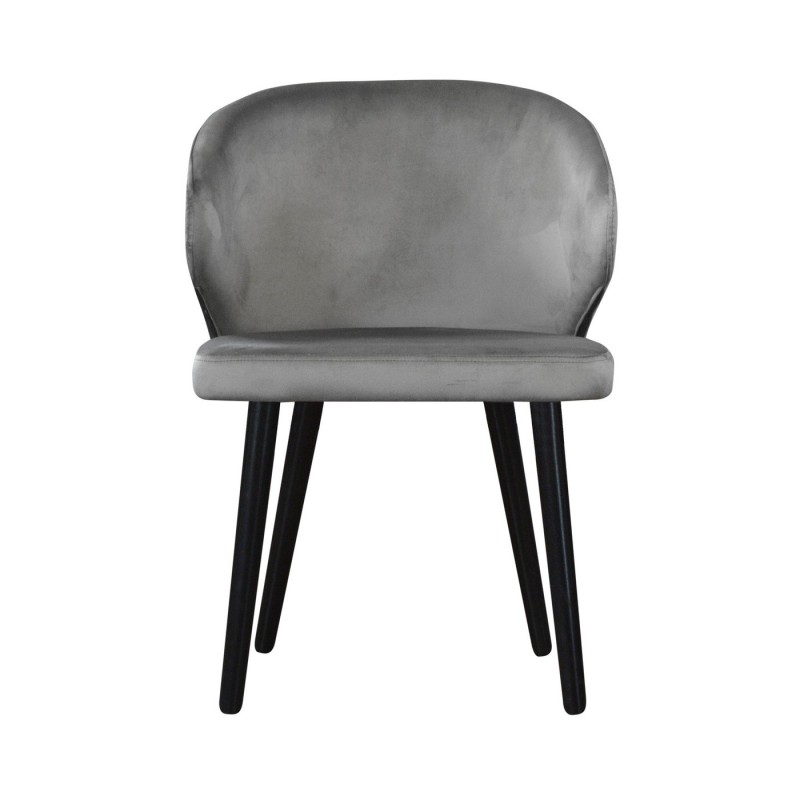 Welurowe krzesło do jadalni 